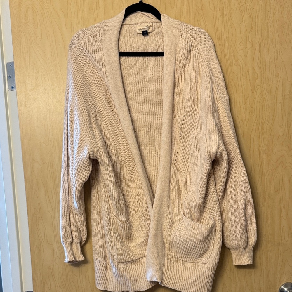 Universal Thread | Women’s Cream Cardigan | Size Large